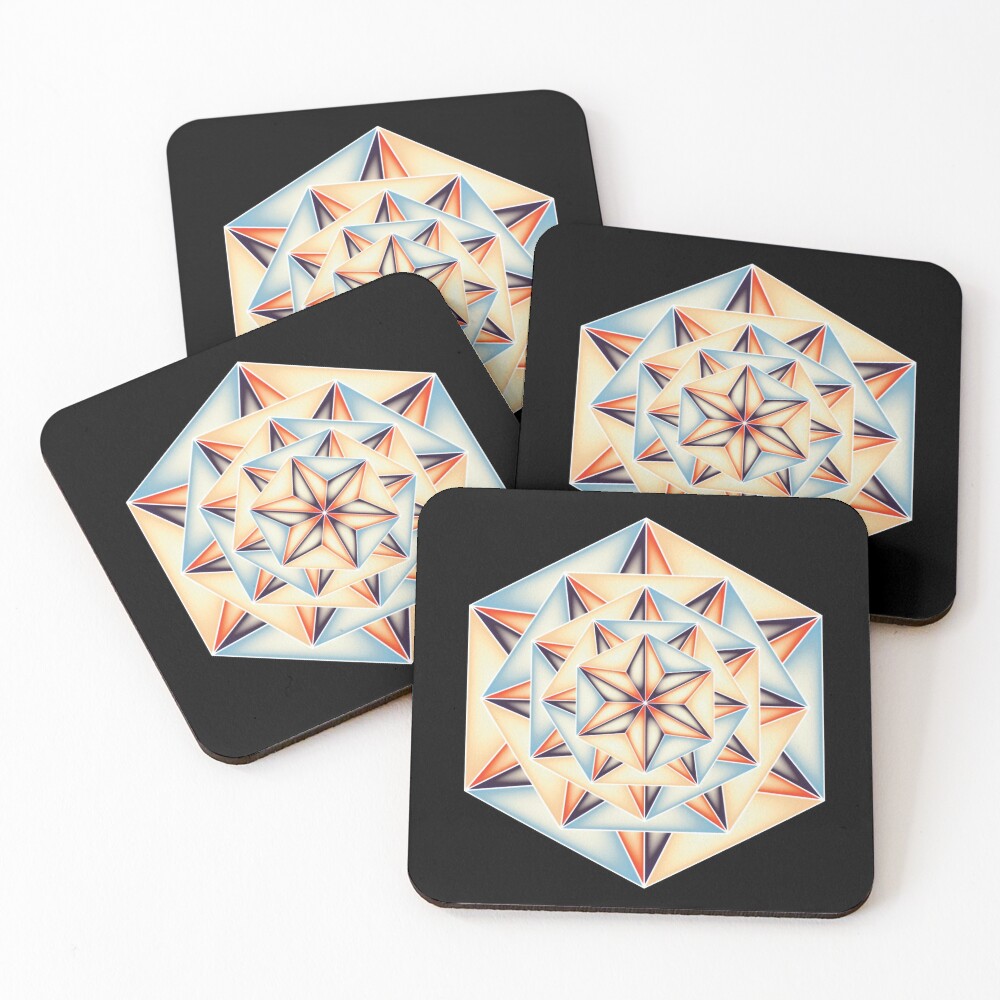 Item preview, Coasters (Set of 4) designed and sold by InfinitePathArt.