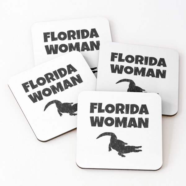 Item preview, Florida Woman Crazy Alligator Wrestler designed and sold by AntiqueImages.