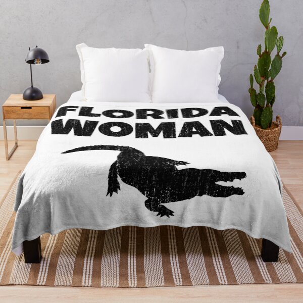 Item preview, Florida Woman Crazy Alligator Wrestler designed and sold by AntiqueImages.