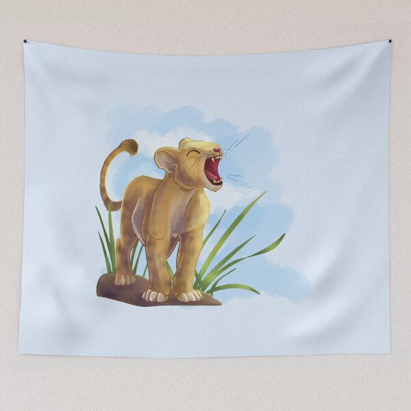 Item preview, Lion Cub ROAR designed and sold by Unicornarama.
