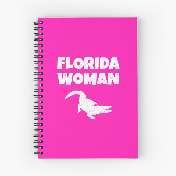 Item preview, Fearless Florida Woman Hot Pink Alligator designed and sold by AntiqueImages.