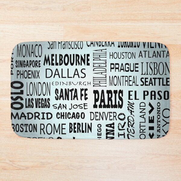 Item preview, NAMES AND PLACES BLUE designed and sold by soobloo.