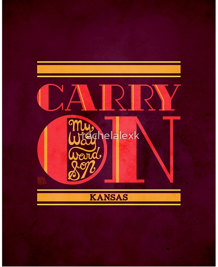 Kansas Carry On My Wayward Son Ipad Case Skin By Rachelalexk Redbubble