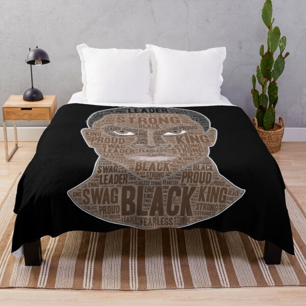 Item preview, Strong Black King Word Art designed and sold by blackartmatters.