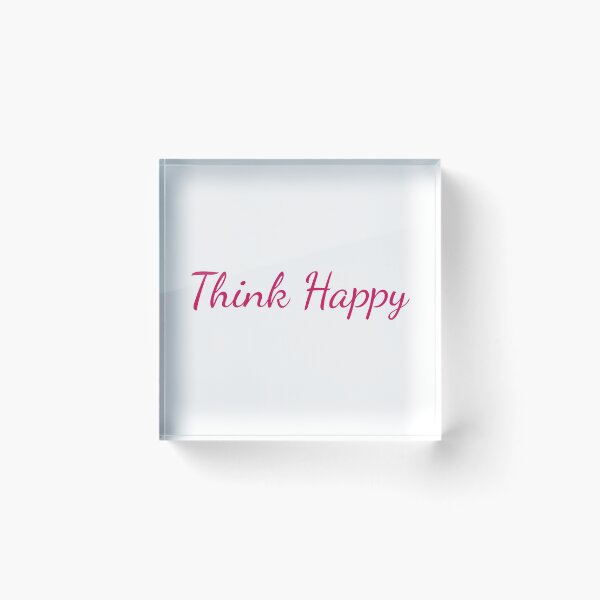 Item preview, Think Happy designed and sold by Novel Gifts.