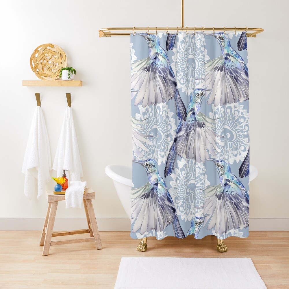 Item preview, Shower Curtain designed and sold by mariapirogova.