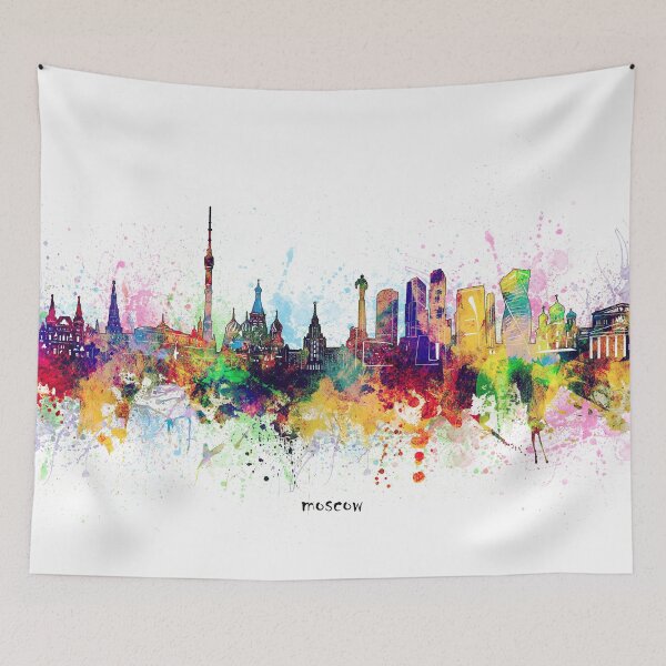 Item preview, moscow skyline designed and sold by BekimART.