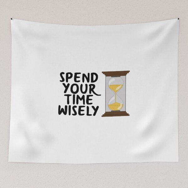 Item preview, Spend your time wisely designed and sold by nmdesigns1.
