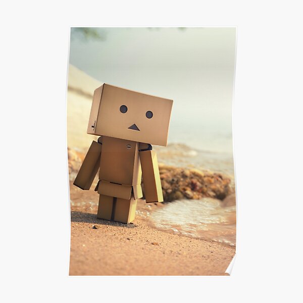Danbo on the Beach Poster