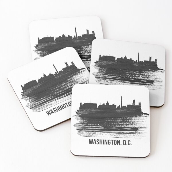 Item preview, Washington D.C. Black City Skyline designed and sold by Irina March.