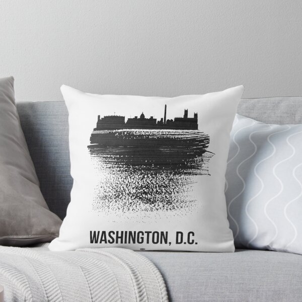 Item preview, Washington D.C. Black City Skyline 2 designed and sold by Irina March.