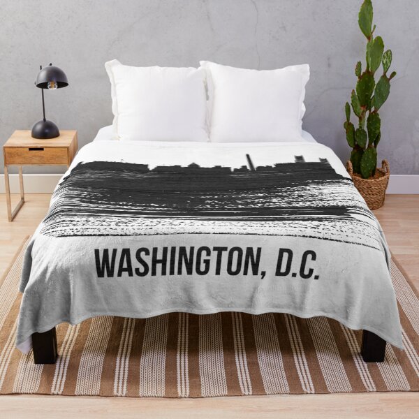 Item preview, Washington D.C. Black City Skyline designed and sold by Irina March.