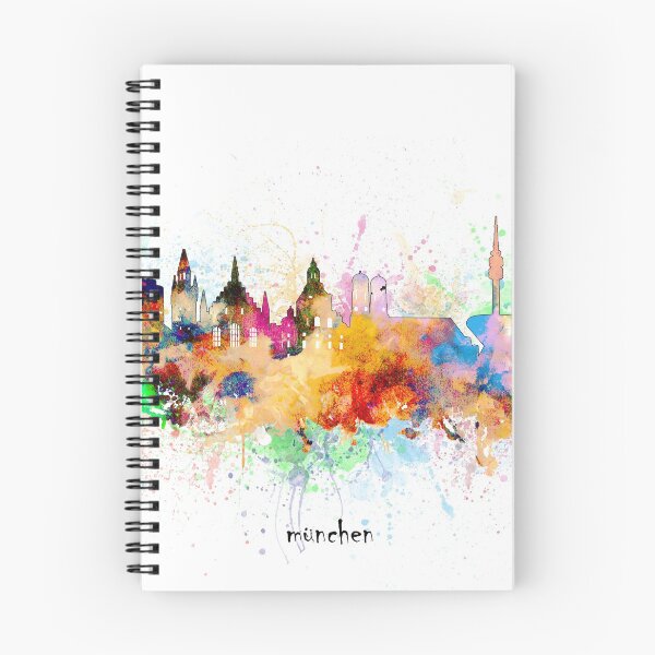 Item preview, munich skyline designed and sold by BekimART.