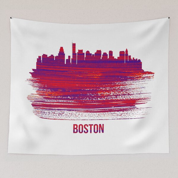 Item preview, Boston City Skyline designed and sold by Irina March.