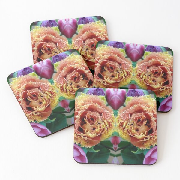 Item preview, Heart between parrot tulips designed and sold by Ioka.