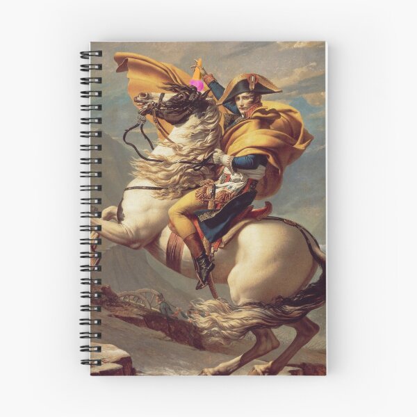 Item preview, Subtly Ruined Napoleon Crossing the Alps - Ice Cream Unicorn designed and sold by weavernap.