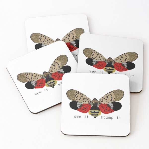 Item preview, Spotted Lanternfly See It Stomp It designed and sold by radiantdark.