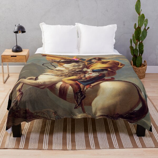 Item preview, Subtly Ruined Napoleon Crossing the Alps - Ice Cream Unicorn designed and sold by weavernap.