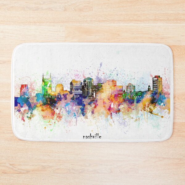 Item preview, nashville skyline designed and sold by BekimART.