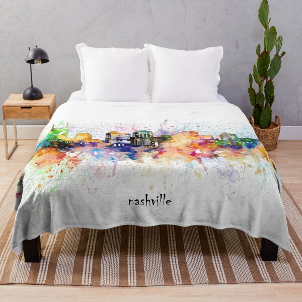 Item preview, nashville skyline designed and sold by BekimART.