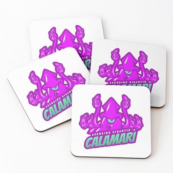 Item preview, Avenging Gigantic Calamari designed and sold by TropicalOutlet.