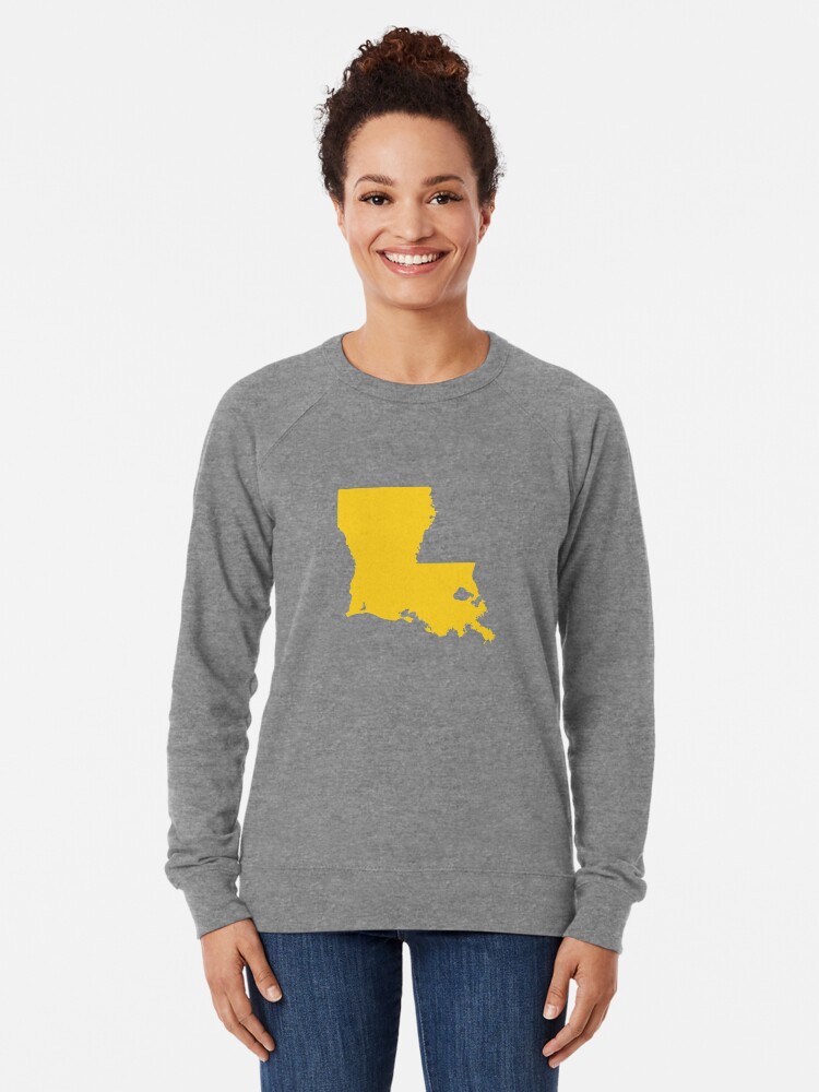 Alternate view of Louisiana Gold Lightweight Sweatshirt