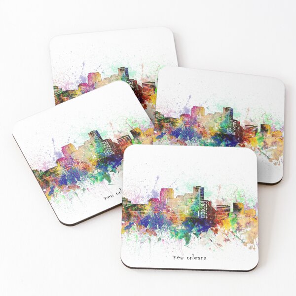 Item preview, new orleans skyline designed and sold by BekimART.