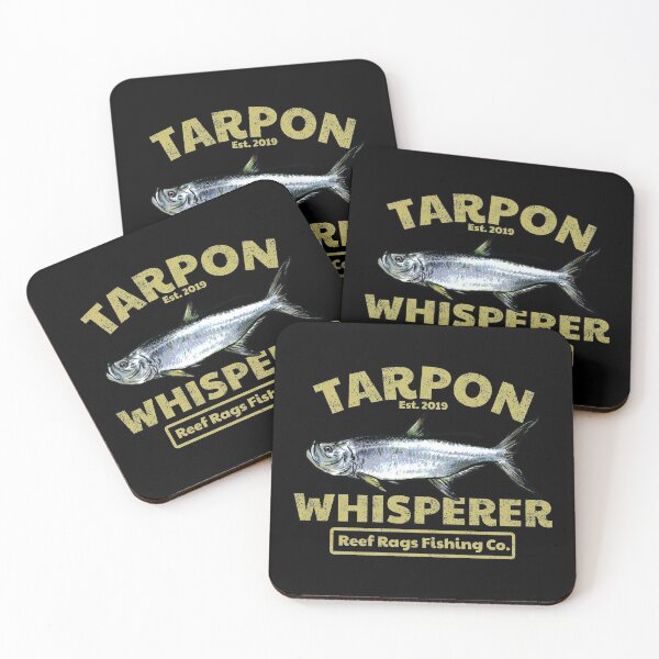 Item preview, Reef Rags Tarpon Whisperer Deep Sea Saltwater Fishing graphic designed and sold by tronictees.