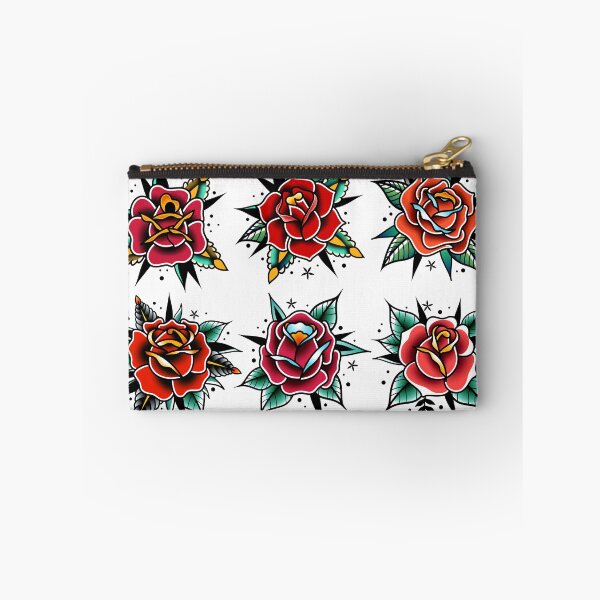 Item preview, traditional old school tattoo roses set designed and sold by Adamova.