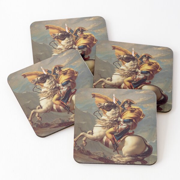Item preview, Subtly Ruined Napoleon Crossing the Alps - Unicorn designed and sold by weavernap.
