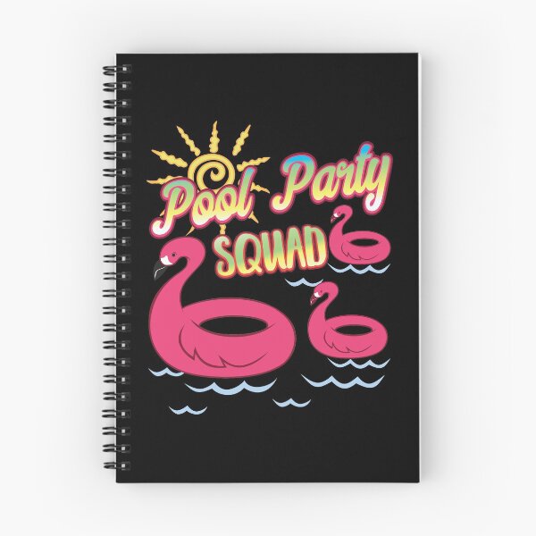 Item preview, Pool Party Squad Pink Flamingo Floats Summer Fun product designed and sold by tronictees.