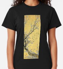 'Flowering Plum' by Katsushika Hokusai (Reproduction) Classic T-Shirt