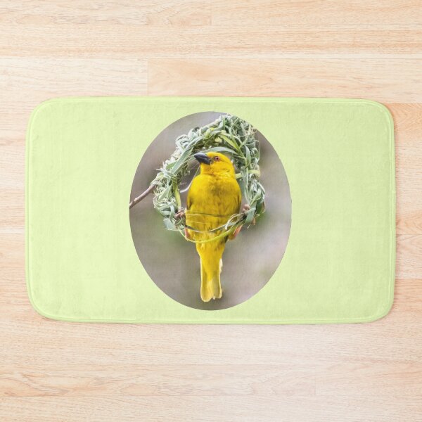 Item preview, Gift idea weaver bird at nest building designed and sold by Katja LebenFreude.