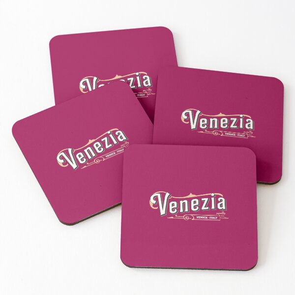 Artikelvorschau, Elegante rote Weinlese-Art Venedigs Venezia Italien entworfen und verkauft von AntiqueImages.