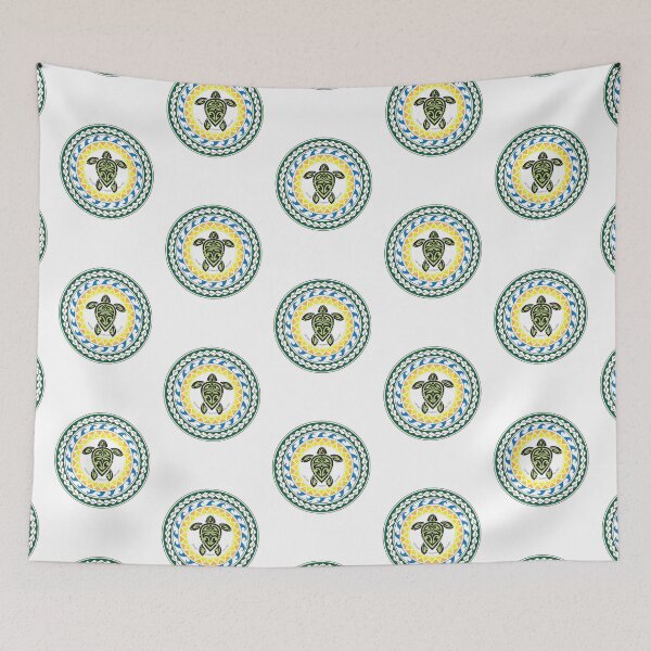 Item preview, Tribal Turtle Tattoo Mandala Grand Cayman Island designed and sold by srwdesign.