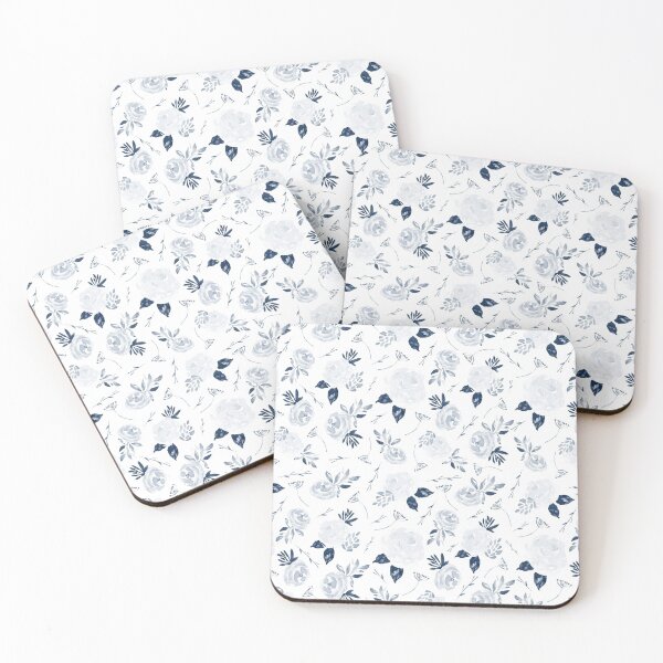 Item preview, Floral Blossom - Midnight Blue designed and sold by unionshore.