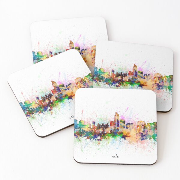 Item preview, oslo skyline designed and sold by BekimART.