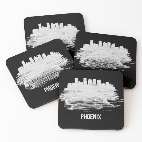 Item preview, Phoenix White City Skyline designed and sold by Irina March.