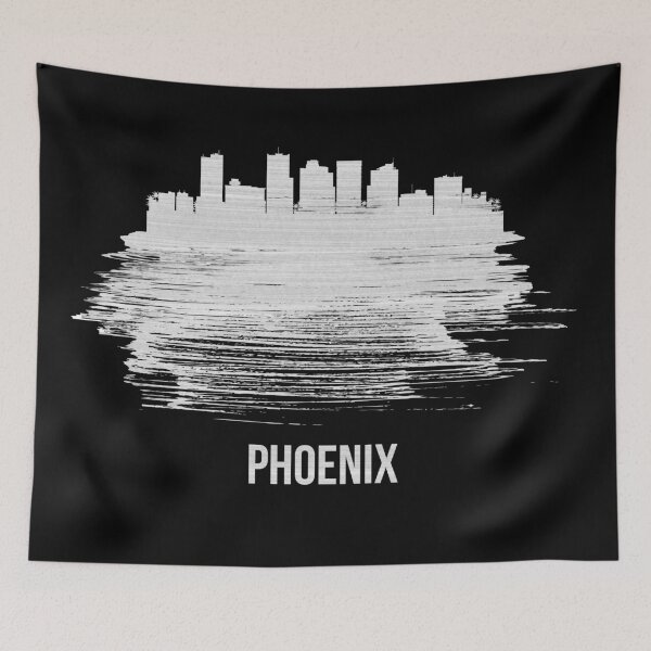 Item preview, Phoenix White City Skyline designed and sold by Irina March.