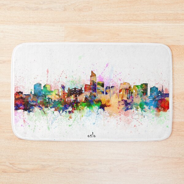 Item preview, oslo skyline designed and sold by BekimART.