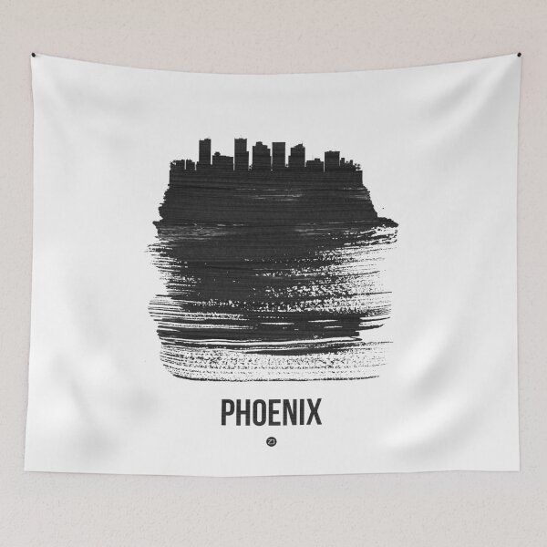 Item preview, Phoenix Black City Skyline 2 designed and sold by Irina March.
