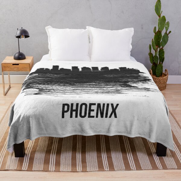 Item preview, Phoenix Black City Skyline designed and sold by Irina March.