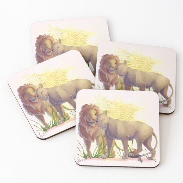 Item preview, Loving Lions designed and sold by Unicornarama.