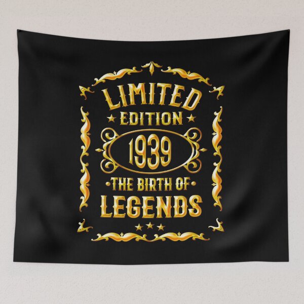 Item preview, 80th birthday - Born 1939 Funny birthday present designed and sold by Dubbra.