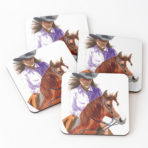 Item preview, Barrel Racing Cowgirl designed and sold by MMc Buck.