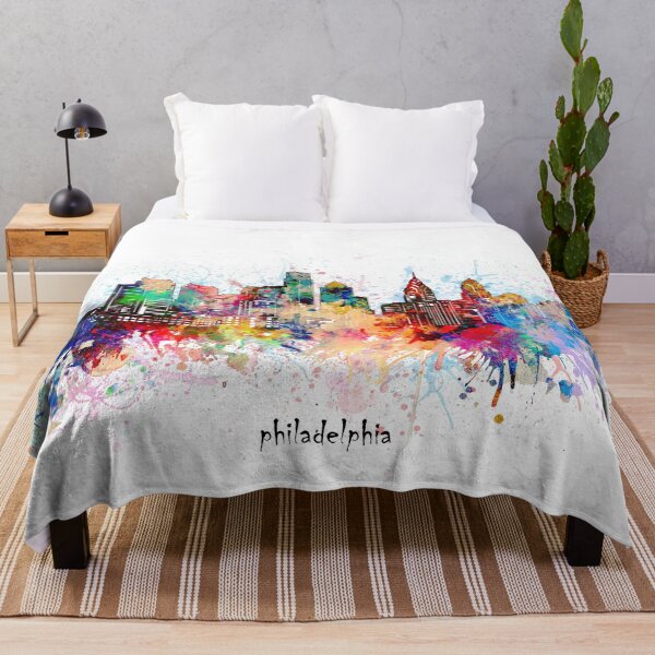 Item preview, philadelphia skyline designed and sold by BekimART.