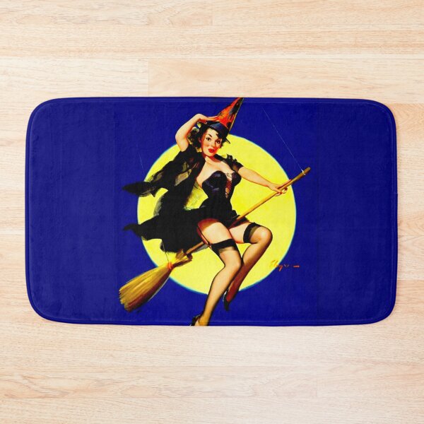 Item preview, "HALLOWEEN WITCH" Vintage Elvgren Pinup Print designed and sold by posterbobs.