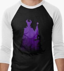 Midnight Maleficent Men's Baseball ¾ T-Shirt