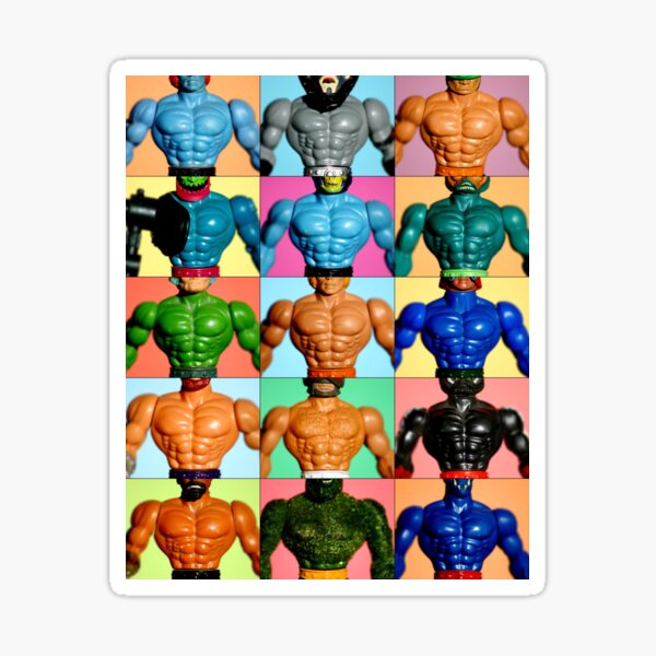 Artikel-Vorschau von Mosaik der Meister des Universums • He-Man-Mosaik • He-Men-Mosaik • Dreibeiniger Däne, designt und verkauft von ThreeLeggedDane.