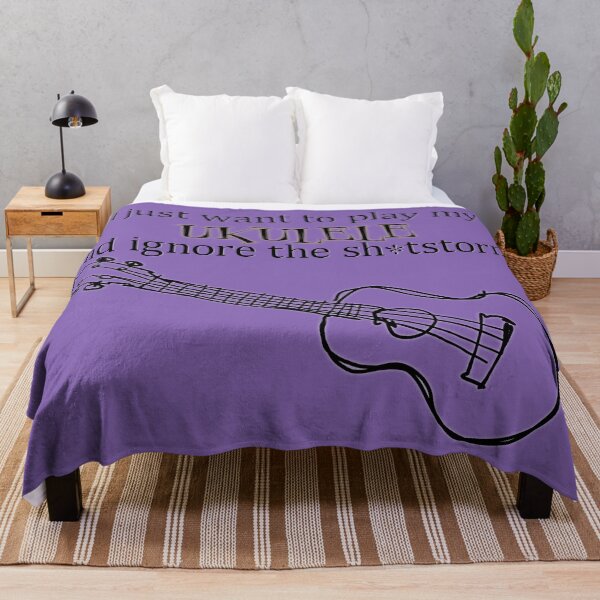 Item preview, I just want to play my ukulele designed and sold by Krista Wells.